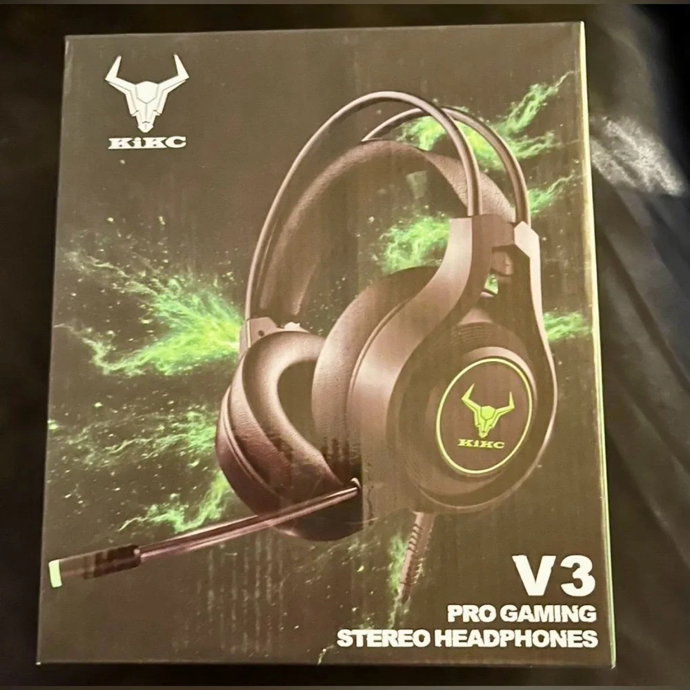 Gaming Headset PS4 Xbox One PC Wired with microphone